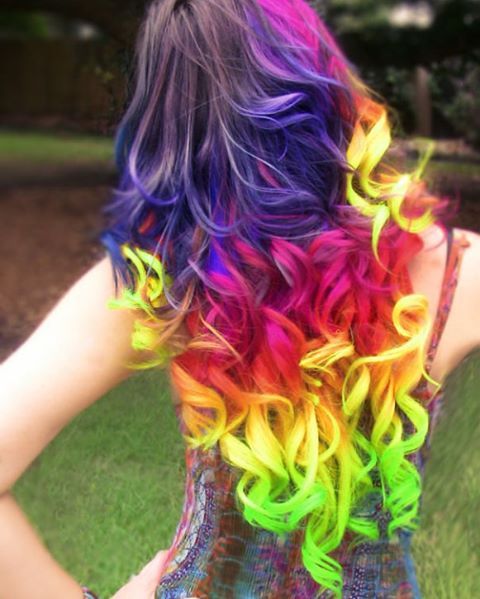 Crazy fun hair color ideas