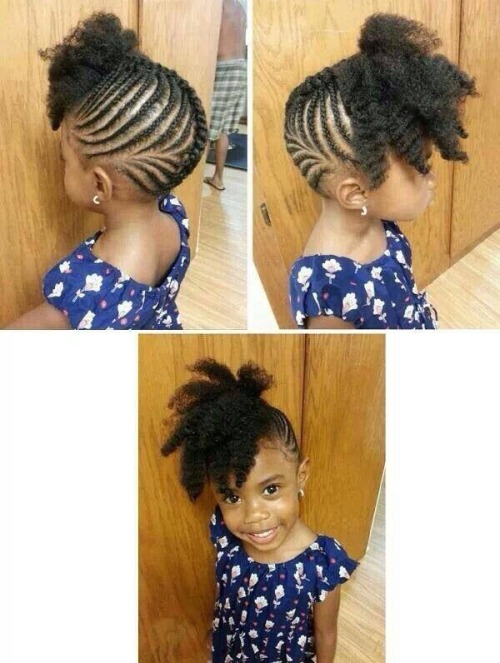 Black kids hairstyles girls