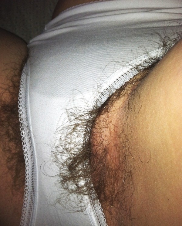 My hairy wife panty play
