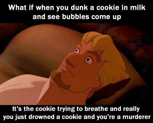 Drowning in cookie