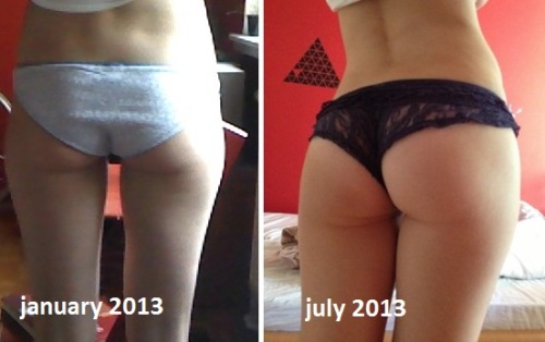 Squats before and after