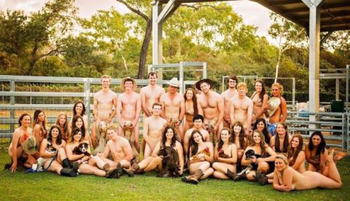 Rugby college students naked