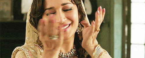 Image result for madhuri dixit expressions gif