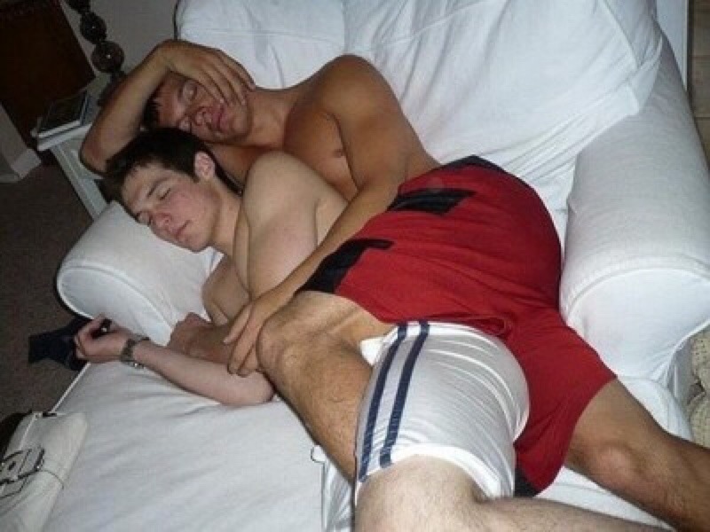 Gay straight sleepy