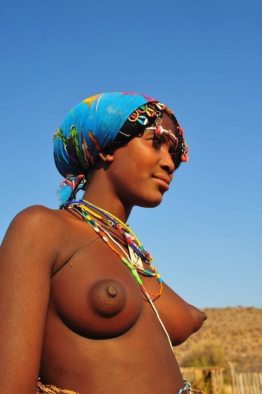 Huge tits african tribe girl