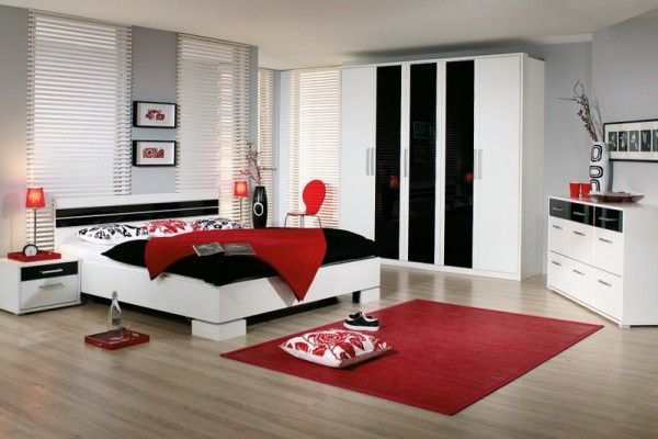 Black and white teen bedroom ideas
