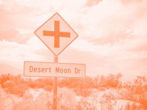 Desert moon