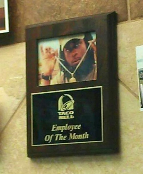 The employee of the month