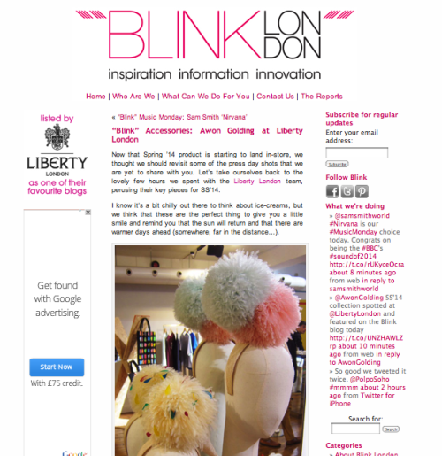 PRESS: Blink London