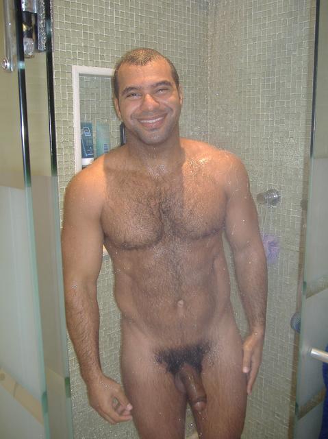 Naked male athlete nude