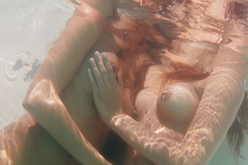 Underwater sex captive