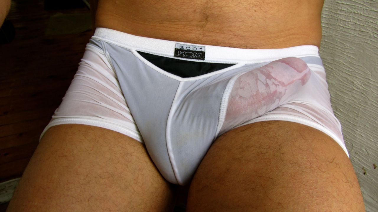 Big hard cock underwear bulge