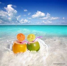 Tropical beach desktop
