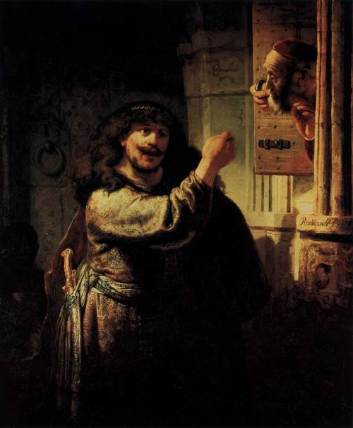 Danae by rembrandt