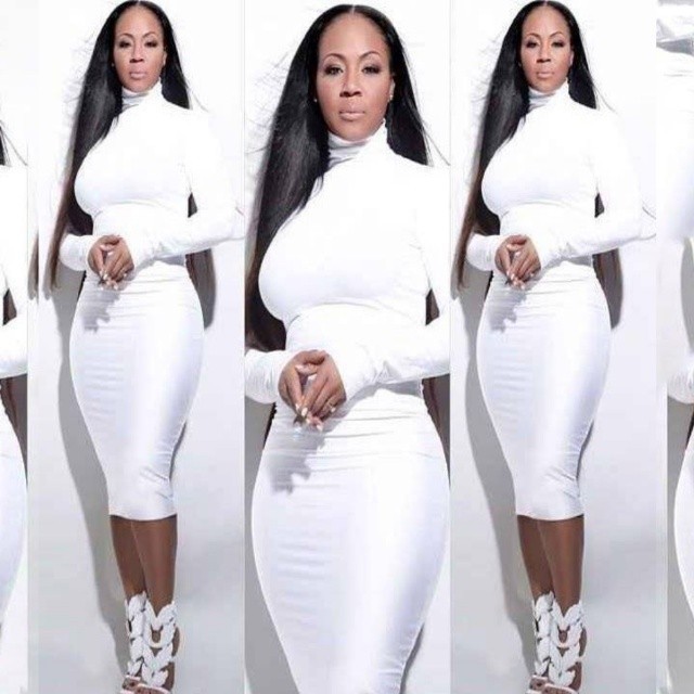 Mary mary erica campbell white dress