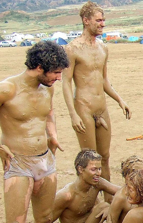 Nude mud sex