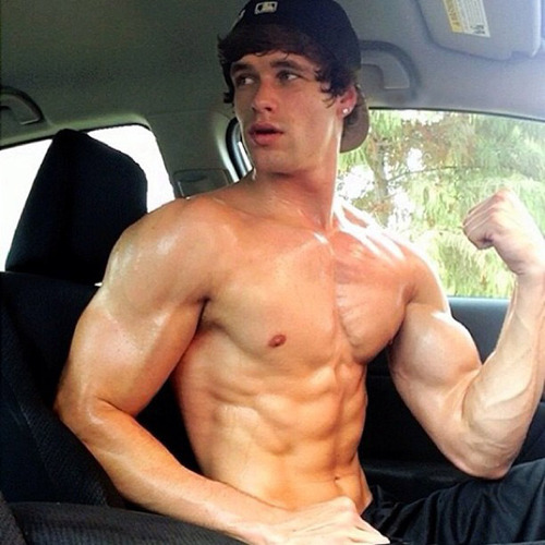 Teen male muscle morphs