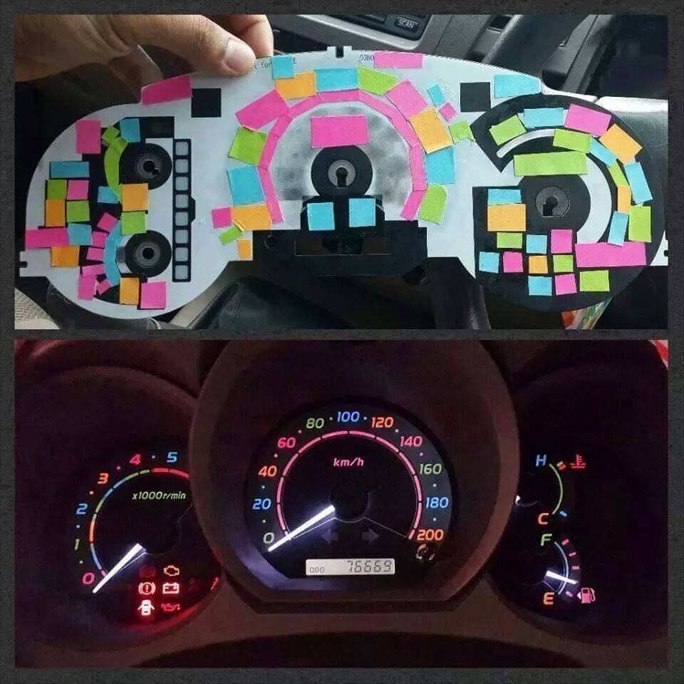 Car dashboard sticky pad