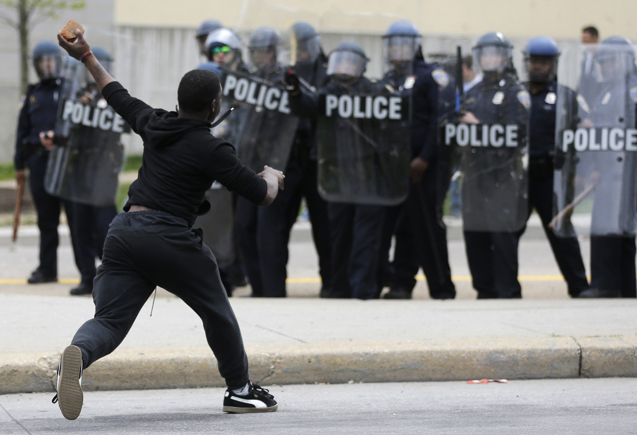 Baltimore riots 2016