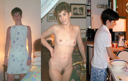 Ugly mature dressed undressed