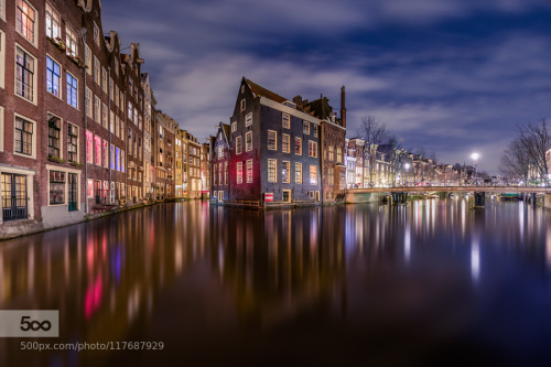Amsterdam netherlands red light district