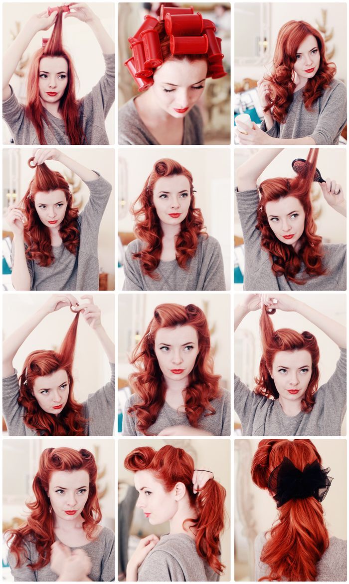 50S Pin Up Hairstyles