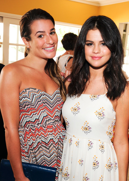  Lea Michele and Selena Gomez attend Jennifer Klein’s 2014 Day of Indulgence (x) 