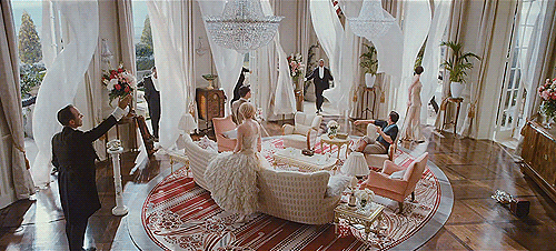 poshprepster: The Great Gatsby This by far was the most well planned out scene layout and my favorite. 