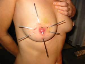 Bdsm extreme pain tit torture nipple