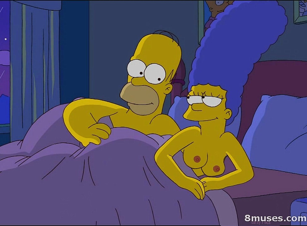 Marge simpson nude beach