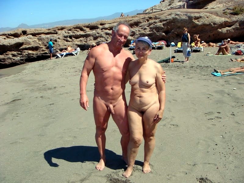 Dad and beach focker
