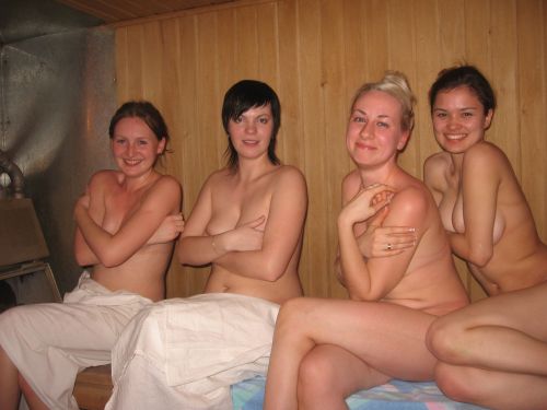 Russian sauna sex parties