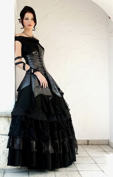 Jessica mcclintock black strapless dress