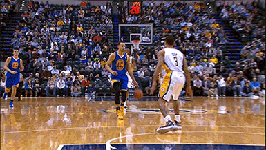 GIF Request: Curry with the vicious cross on Hill FOLLOW FOR EVERYTHING NBA https://welcometothenba.tumblr.com/
