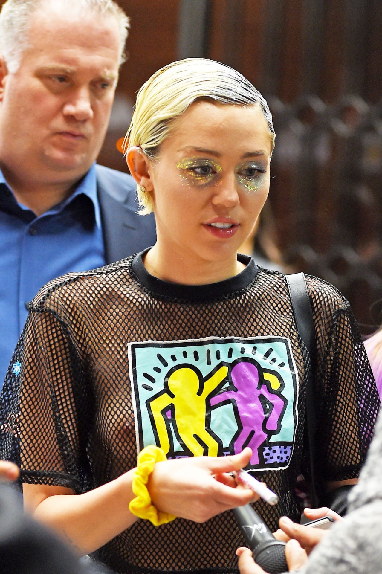 Miley cyrus see through shirt nipples