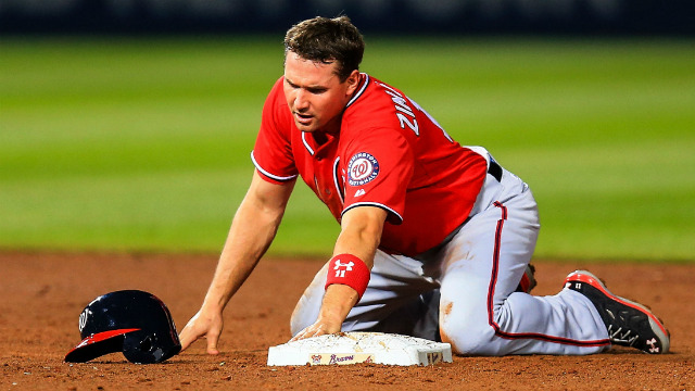 Ryan Zimmerman's thumb injury has Fantasy owners scrambling for replacements at third base. (USATSI)