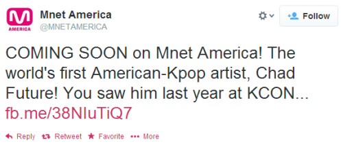 kissmekate08:  Excuse me, but even if he qualified as k-pop…  No  He is not the first  In fact he’s not even close  And suggesting otherwise  Is not only ignorant  But an insult to all the awesome American K-Pop artists out there.