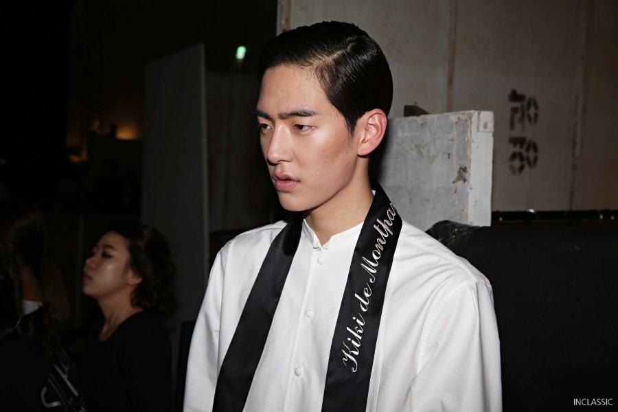 Jo Min Ho at SURREAL BUT NICE 2014 F/W Backstage©INCLASSIC