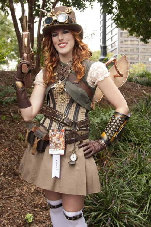 Steampunk girl costume