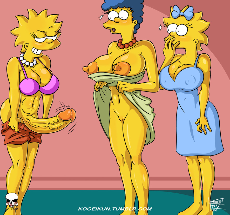 Marge simpson breast expansion comics
