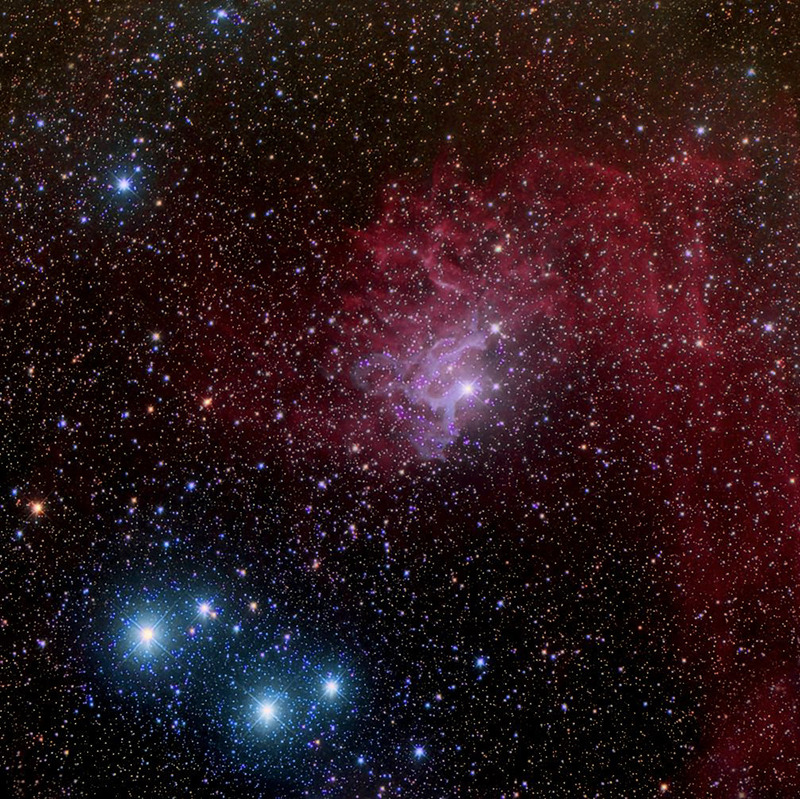Peony nebula star