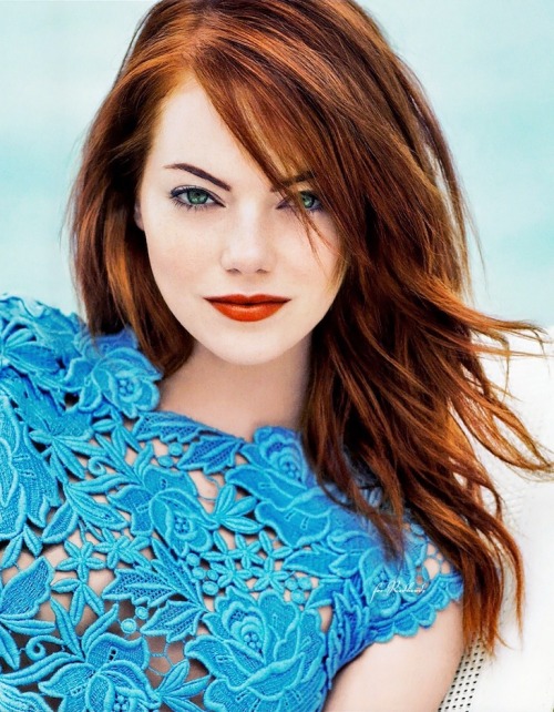 Emma stone blonde hair color