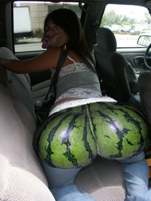 Pregnant watermelons