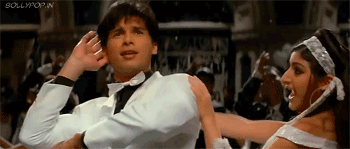 GIF: Happy Shahid is Happy (Fluctuating)#Gustakh Dil - Dil Maange More