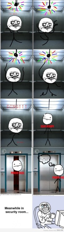 Secure camera in elevator