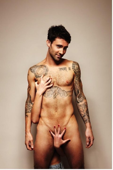 Adam levine naked