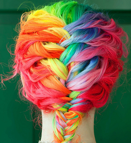 Rainbow bright costume