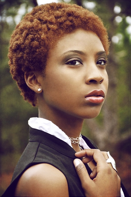 Short natural hairstyles black women
