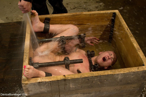 Bondage and water torture