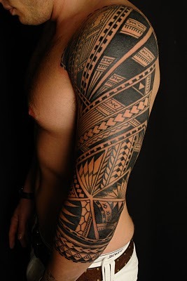 Maori tribal tattoo designs for men